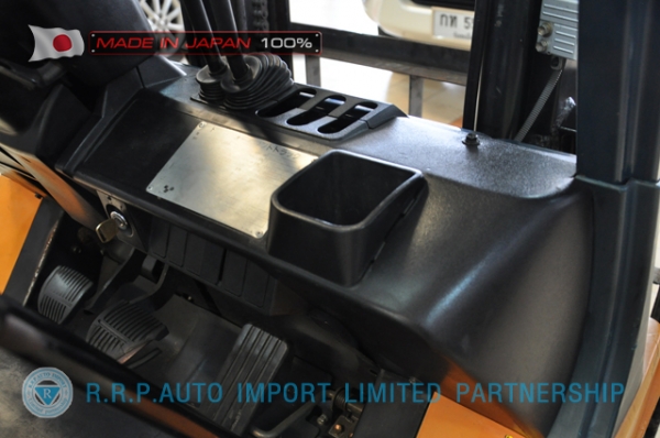 ขายรถโฟล์คลิฟท์มือสอง TOYOTA รุ่น 7FD25-12723 นำเข้าจากประเทศญี่ปุ่น 100\% ไม่เคยใช้งานในไทย