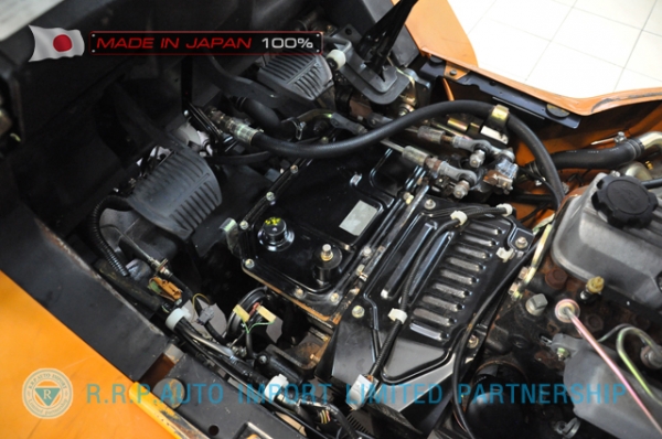 ขายรถโฟล์คลิฟท์มือสอง TOYOTA รุ่น 7FD25-12723 นำเข้าจากประเทศญี่ปุ่น 100\% ไม่เคยใช้งานในไทย