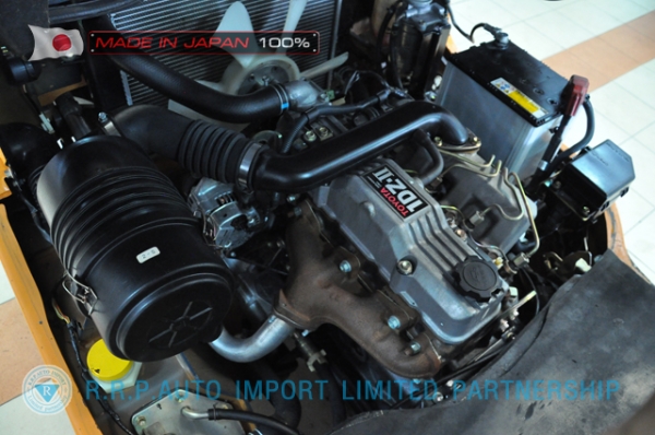 ขายรถโฟล์คลิฟท์มือสอง TOYOTA รุ่น 7FD25-12723 นำเข้าจากประเทศญี่ปุ่น 100\% ไม่เคยใช้งานในไทย