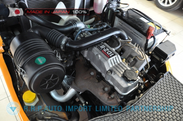 ขายรถโฟล์คลิฟท์มือสอง TOYOTA รุ่น 7FD15-14350 นำเข้าจากประเทศญี่ปุ่น 100\% ไม่เคยใช้งานในไทย