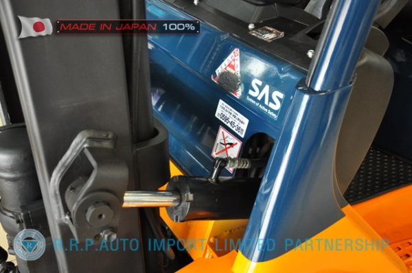 ขายรถโฟล์คลิฟท์มือสอง TOYOTA รุ่น 7FD15-14350 นำเข้าจากประเทศญี่ปุ่น 100\% ไม่เคยใช้งานในไทย