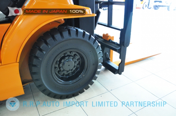 ขายรถโฟล์คลิฟท์มือสอง TOYOTA รุ่น 7FD15-14350 นำเข้าจากประเทศญี่ปุ่น 100\% ไม่เคยใช้งานในไทย
