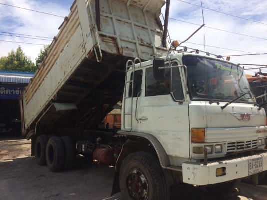 Hino Sumo 227 แรง 2 เพลาดัมพ์ ปี 35 เครื่องเดิม คัชซีสวย พร้อมใช้ ทะเบียนพร้อม