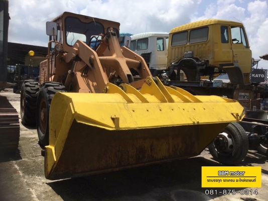รถตักล้อยาง Komatsu JH63 เอวอ่อน นำเข้าจากญี่ปุ่น