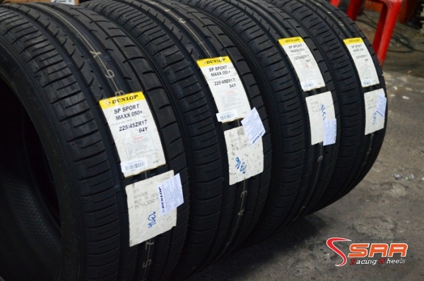 DUNLOP SP SPORT MAXX 050+ 225/45ZR17 ยางญี่ปุ่นราคาพิเศษ DUNLOP SP SPORT MAXX 050+ 225/45ZR17 ยางญี่ปุ่นราคาพิเศษ