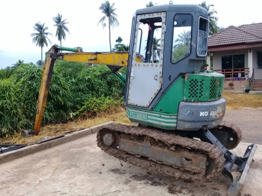 ขายด่วน แม็คโคร KOMATSU PC38UU-2 สภาพสวยพร้อมใช้งาน เครื่องปค้มดีเยี่ยม คอลโทรลน้ำมัน ปั้มนิ้ว รถพร้อมลุยงาน เอกสารสัญญาซื้อขาย สนใจสอบถาม 093-0764943  088-3223272 kตั้ม