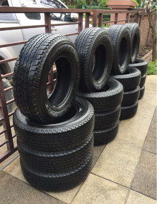 ยาง Bridgestone 245 70 16 ปี17 มี4ชุด ดอกเต็ม ไม่มีปะ เนื้อนิ่มๆ ใช้ยาว ราคาไม่แพง ยาง Bridgestone 245 70 16 ปี17 มี4ชุด ดอกเต็ม ไม่มีปะ เนื้อนิ่มๆ ใช้ยาว ราคาไม่แพง