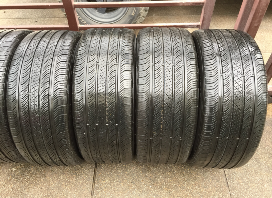 ยาง Continental 245 50 18 สิ้นปี16 มี2ชุด ดอกเต็ม ไม่มีปะ เนื้อนิ่มๆ ใช้ยาว ราคาไม่แพง