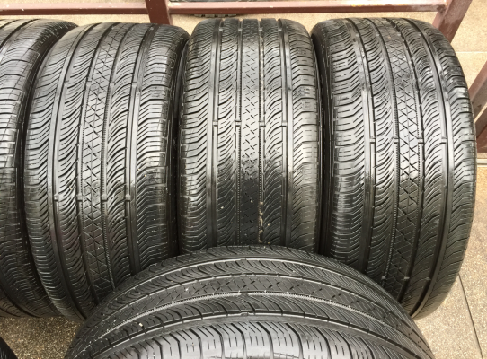ยาง Continental 245 50 18 สิ้นปี16 มี2ชุด ดอกเต็ม ไม่มีปะ เนื้อนิ่มๆ ใช้ยาว ราคาไม่แพง