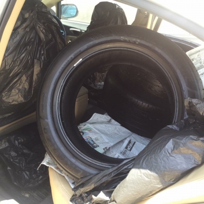 ยาง Bridgestone 245 50 18 ปี17 ดอกเต็ม ไม่มีปะ เนื้อนิ่มๆ ใช้ยาว ราคาไม่แพง