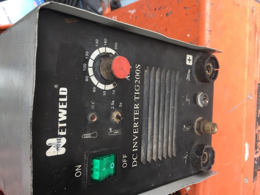 ขายตู้เชื่อมอาร์กอน netweld tig200s มือสอง พร้อมใช้งานครับ ขายตู้เชื่อมอาร์กอน netweld tig200s มือสอง พร้อมใช้งานครับ