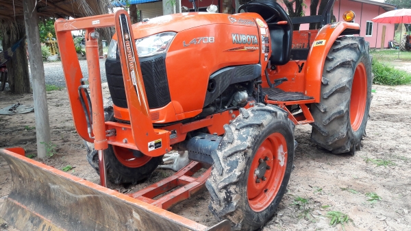 ขายรถไถคูโบต้าL4708ใบมีดผาล6และโรตารี้พร้อมใช้ครับ