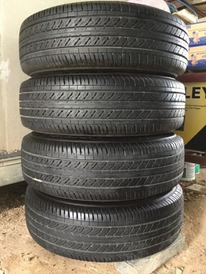 ขายแม็กพร้อมยาง Dunlop 215/65R16 ปี 15 ดอกเต็มๆ