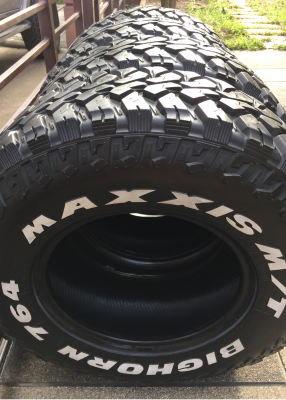 ยาง Mud Maxxis 265 75 16 ปลายปี16 ดอกเต็ม สวยคม ใช้ยาว ราคไม่แพง