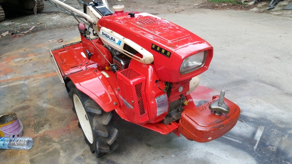 รถพรวนดิน 7 แรง 4 จังหวะ รหัสสินค้า E3 - 14 พร้อมใช้งาน