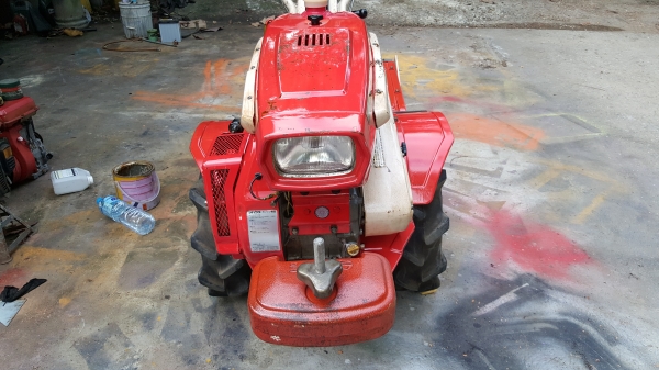 รถพรวนดิน 7 แรง 4 จังหวะ รหัสสินค้า E3 - 14 พร้อมใช้งาน