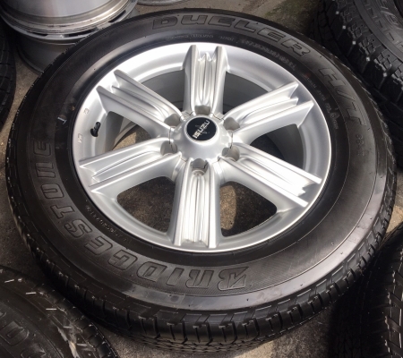 แม็กขอบ 18 ป้ายแดง ISUZU Blue Power พร้อมยาง 255-60-18 แม็กขอบ 18 ป้ายแดง ISUZU Blue Power พร้อมยาง 255-60-18