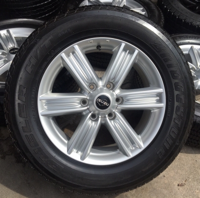 แม็กขอบ 18 ป้ายแดง ISUZU Blue Power พร้อมยาง 255-60-18 แม็กขอบ 18 ป้ายแดง ISUZU Blue Power พร้อมยาง 255-60-18