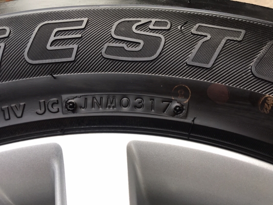 แม็กป้ายแดง ISUZU MU-X ขอบ18 พร้อมยางป้ายแดง Bridgestone 255-60-18