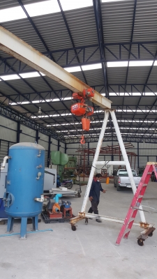 ขายรอกไฟฟ้า 1 ตันขาสูง 3 เมตรกว้าง 6 เมตรพร้อมใช้ 40,000 บาท