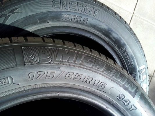 175/65R15 MICHELINE ENERGY XM-1 ปี13  มี 2 เส้น  โทร.081-427-3941