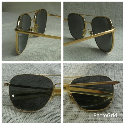 แว่นตาอเมริกันเสืออากาศ ยุค &#039;60s  ตัวเทพบุตร!  หายาก!  Vintage COMMAND/AO handmade in USA  เสือใหญ่!  บิ๊กไซซ์!