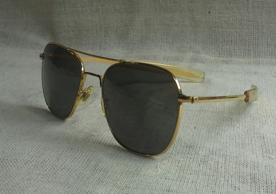 แว่นตาอเมริกันเสืออากาศ ยุค &#039;60s ตัวเทพบุตร! หายาก! Vintage COMMAND/AO handmade in USA เสือใหญ่