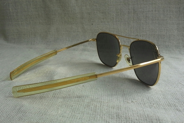 แว่นตาอเมริกันเสืออากาศ ยุค &#039;60s  ตัวเทพบุตร!  หายาก!  Vintage COMMAND/AO handmade in USA  เสือใหญ่!  บิ๊กไซซ์!