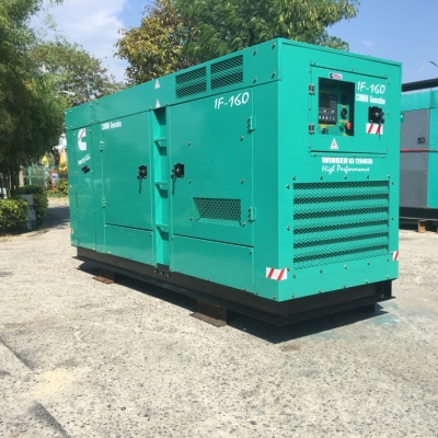 เครื่องปั่นไฟCUMMINS160KWPOWER BY U.S.A.พร้อมรับประกัน12เดือน