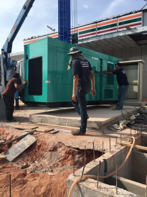 CUMMINS250KVA U.S.A.ประกอบใหม่ รับประกัน1ปีพร้อมอะไหล่
