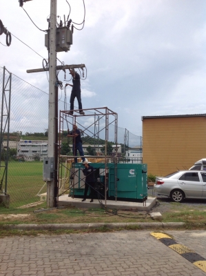CUMMINS250KVA U.S.A.ประกอบใหม่ รับประกัน1ปีพร้อมอะไหล่