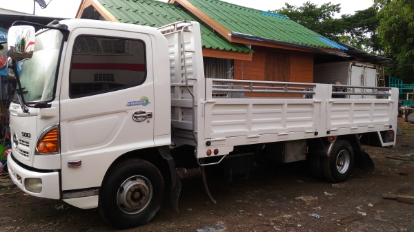 ขายหกล้อ HINO เม็กก้า 150 แรง ปี 50 กะบะเลส แอร์ เทอร์โบพวงมาลัยพาเวอร์เบรคทิพฟี่ ยางสวยพร้อมใช้งาน