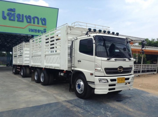 10ล้อพ่วงไม่ดั้ม HinoFM1J 260 แรง ปี49 รถสวยเจ้าของเดิมได้รับรางวัลการรัจตรีจากศูนย์ เอกสารพร้อมโอน