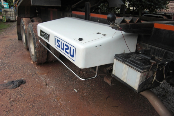 ฝาครอบป้องกันถังลม และระบบเบรค