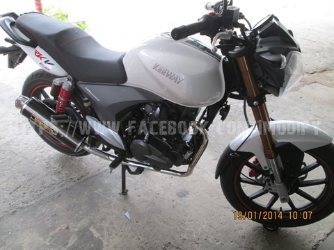 ท่อkeeway rkv 200 แต่ง (ปิดการขาย ขายแล้วจ๊ะ)