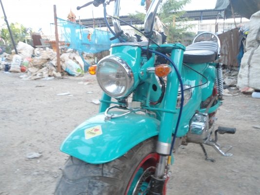 ชาลี honda chaly ล้อโต แต่งเต็ม ทำจบแล้ว