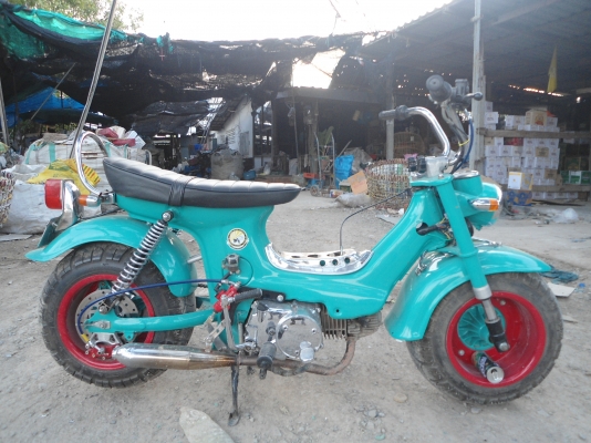 ชาลี honda chaly ล้อโต แต่งเต็ม ทำจบแล้ว