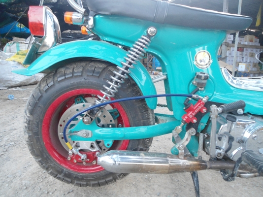 ชาลี honda chaly ล้อโต แต่งเต็ม ทำจบแล้ว