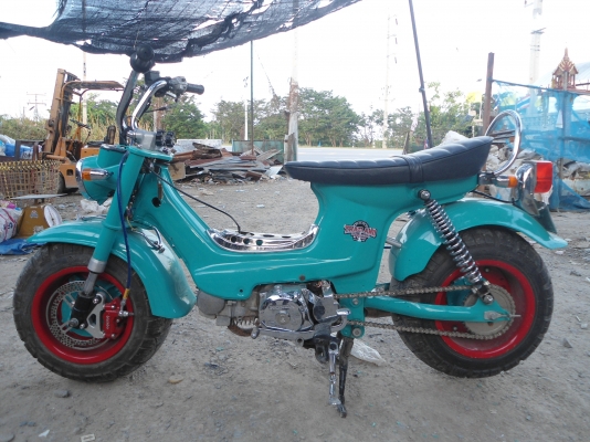 ชาลี honda chaly ล้อโต แต่งเต็ม ทำจบแล้ว