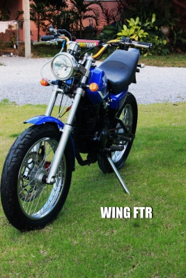 ***ฮอนด้าวิง แต่งแนว FTR ทะเบียนโอน *** ***ฮอนด้าวิง แต่งแนว FTR ทะเบียนโอน ***