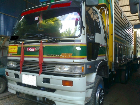 ขาย FM2K NLD 10 ล้อ 2 เพลา กระบะอลูมิเนียม มีระบบลากจูง