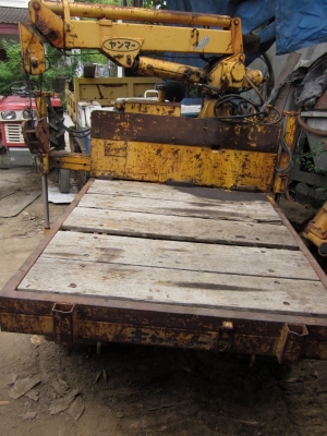 ขาย-รถบรรทุกตีนตะขาบ พร้อมเครนยก 1.7 ตัน: YANMAR SU-20