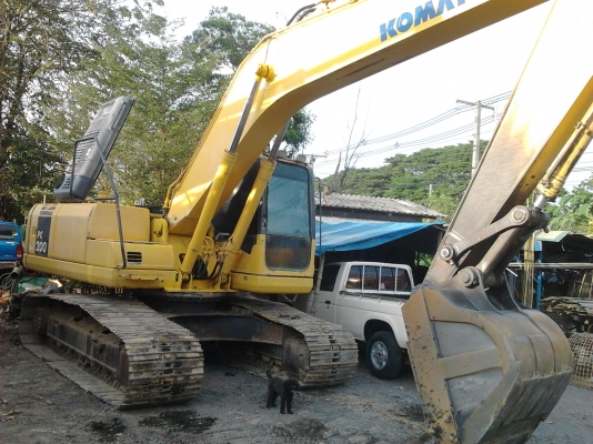 ขายรถแบคโฮ รุ่น KOMATSU PC200-7  เอกสารใบแจ้งจำหน่าย