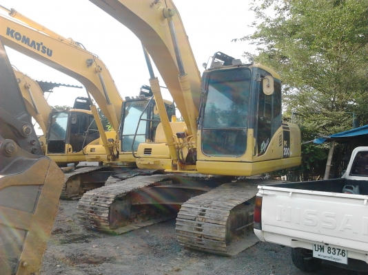ขายรถแบคโฮ รุ่น KOMATSU PC200-7  เอกสารใบแจ้งจำหน่าย