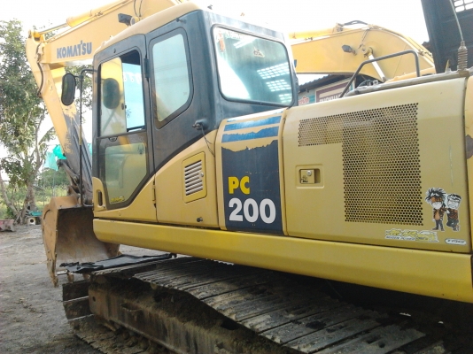 ขายรถแบคโฮ รุ่น KOMATSU PC200-7  เอกสารใบแจ้งจำหน่าย