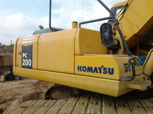 ขายรถแบคโฮ รุ่น KOMATSU PC200-7  เอกสารใบแจ้งจำหน่าย