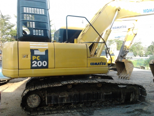 ขายรถแบคโฮ รุ่น KOMATSU PC200-7  เอกสารใบแจ้งจำหน่าย