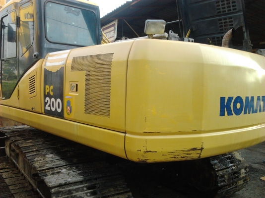 ขายรถแบคโฮ รุ่น KOMATSU PC200-7  เอกสารใบแจ้งจำหน่าย