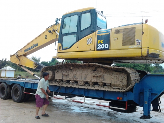 ขายรถแบคโฮ รุ่น KOMATSU PC200-7  เอกสารใบแจ้งจำหน่าย