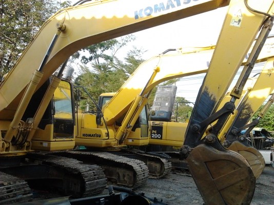 ขายรถแบคโฮ รุ่น KOMATSU PC200-7  เอกสารใบแจ้งจำหน่าย